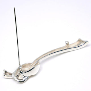 Tiffany & Co. Ribbon Brooch Silver 925