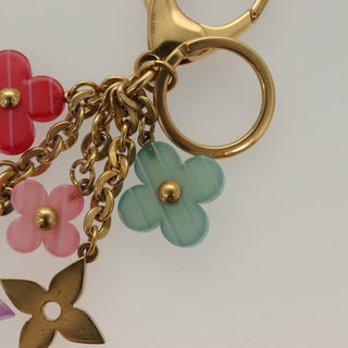 Louis Vuitton Pop Flowers Bag Charm Enamel with Metal