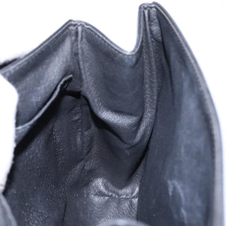 Celine Vintage Circle Logo Crossbody Bag Leather