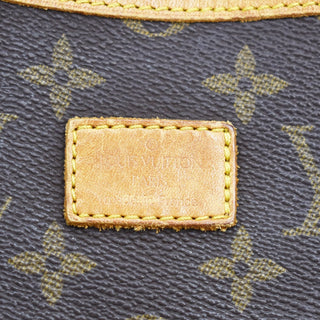 Louis Vuitton Saumur Handbag Monogram Canvas
