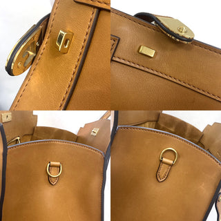 Louis Vuitton City Steamer Handbag Leather