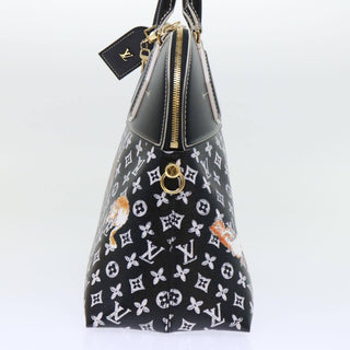 Louis Vuitton Alma Souple Handbag Limited Edition Grace Coddington Catogram Canvas and Calfskin