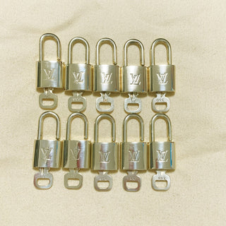 Louis Vuitton Cadenas Bag Charm Gold-plated
