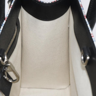 Gucci ICCUG Tote Embroidered Faux Raffia