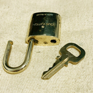 Louis Vuitton Cadenas Bag Charm Gold-plated
