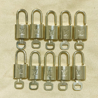 Louis Vuitton Cadenas Bag Charm Gold-plated