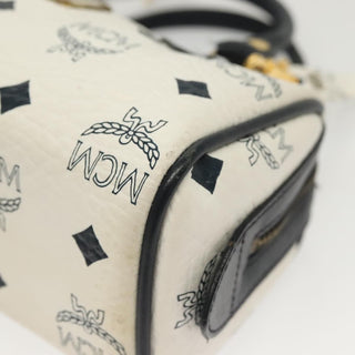 MCM Visetos logogramme Handbag Canvas and Leather