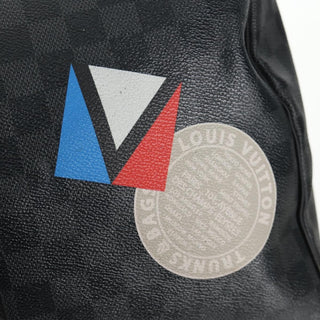 Louis Vuitton Keepall Bandouliere Bag Limited Edition Damier Graphite LV League