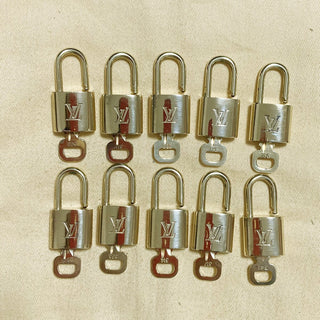Louis Vuitton Cadenas Bag Charm Gold-plated