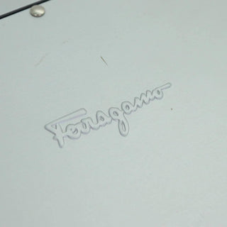 Salvatore Ferragamo Gancini Convertible Top Handle Bag STAINLESS STEEL