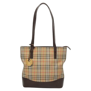 Burberry Nova Check Tote canvas check pattern