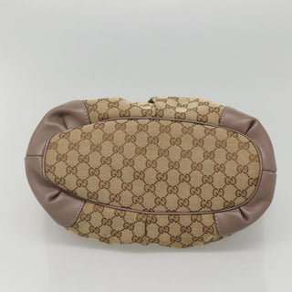 Gucci Sukey Top Handle Satchel GG Canvas with Leather