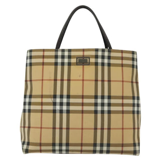 Burberry Nova Check Tote canvas check pattern