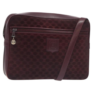 Celine Vintage Macadam Shoulder Bag Macadam Canva  Vinyl