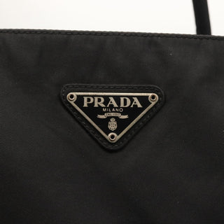 Prada Vintage Zip Tote Tessuto
