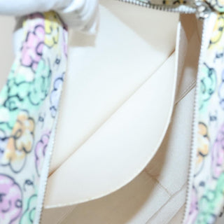 Chanel Vintage Camellia Tote Printed Nylon