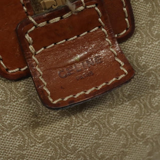 Celine Vintage Duffle Bag Macadam Coated Canvas