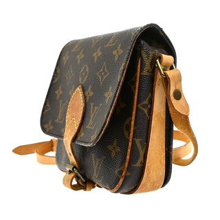 Louis Vuitton Cartouchiere Handbag Monogram Canvas