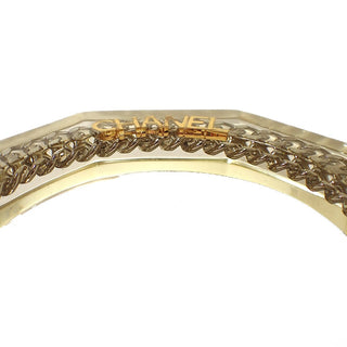 Chanel Vintage CC Chain Bangle Bracelet Metal