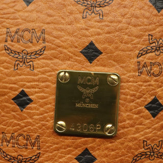 MCM Drawstring Shoulder Bag Leather