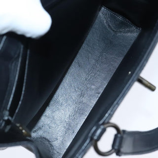 Chanel Vintage CC Turnlock Satchel Leather