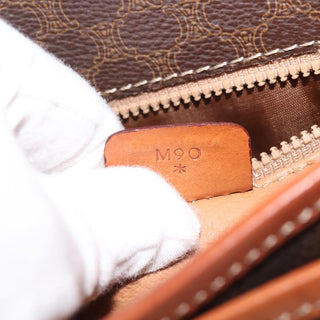 Celine Macadam Shoulder Bag PVC Leather