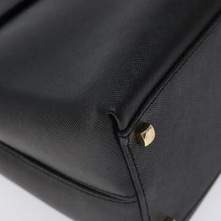 Salvatore Ferragamo Gancini Convertible Top Handle Bag Leather