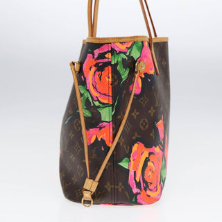 Louis Vuitton Neverfull Tote Limited Edition Monogram Roses