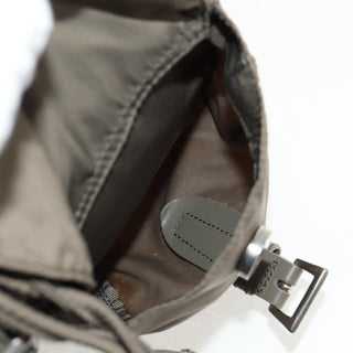 Prada Vela Double Front Pocket Backpack Tessuto with Saffiano Leather