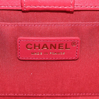 Chanel Once Upon a Time Chain CC Accordion Tote Quilted Calfskin
