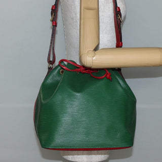 Louis Vuitton Bicolor Petit Noe Handbag Epi Leather