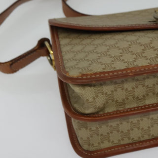 Celine Macadam Shoulder Bag PVC Leather