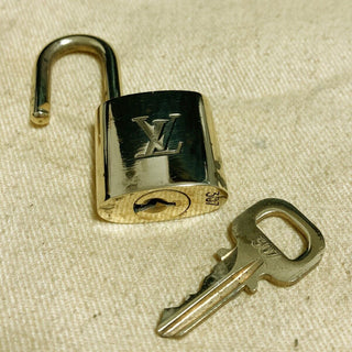 Louis Vuitton Cadenas Bag Charm Gold-plated