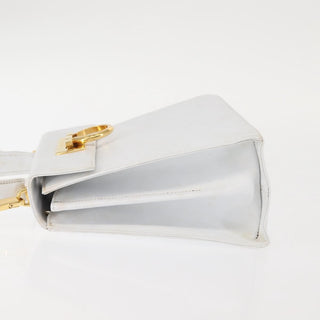 Salvatore Ferragamo Gancini Convertible Top Handle Bag Leather