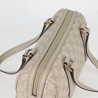 Gucci Zip Boston Bag Guccissima Leather
