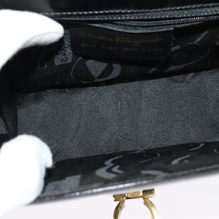 Salvatore Ferragamo Gancini Shoulder Bag Leather