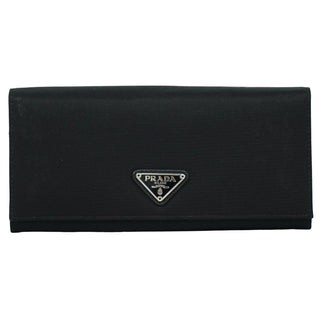 Prada Continental Wallet Tessuto