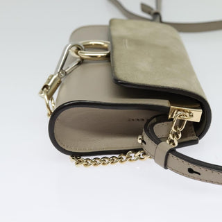 Chloe Faye Shoulder Bag Leather and Suede