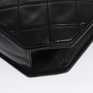 Chanel Vintage Octagon CC Flap Bag Quilted Leather