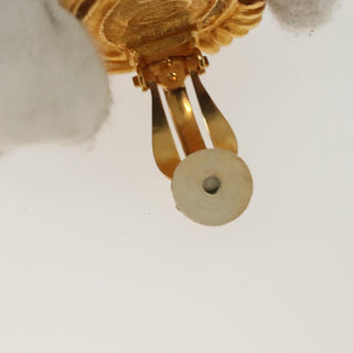Chanel Vintage CC Earrings Metal