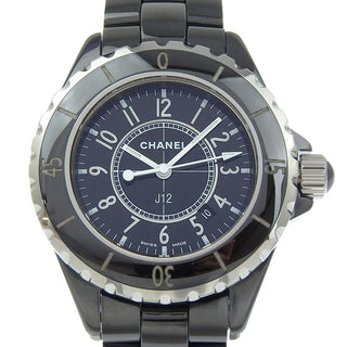 Chanel J12 Quartz Watch Ceramic and Stainless Steel