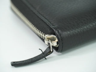 Gucci Interlocking G Zip Around Wallet Leather