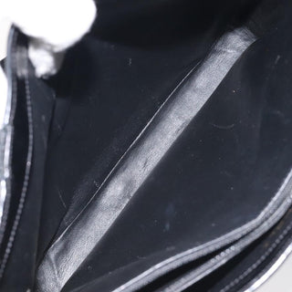 Chanel Vintage Embossed Logo Shoulder Bag Patent