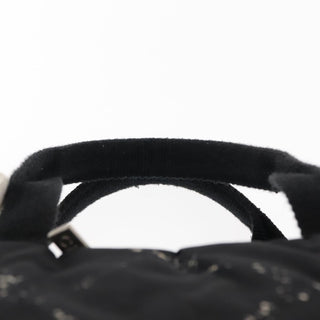 Chanel Travel Line Boston Bag Printed Nylon