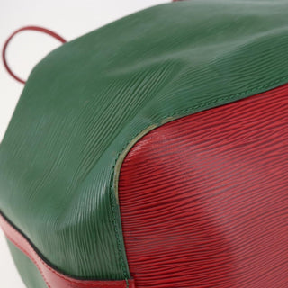 Louis Vuitton Bicolor Petit Noe Handbag Epi Leather