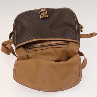 Celine Vintage Macadam Shoulder Bag Canvas