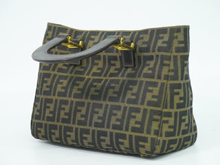 Fendi Vintage Zucca Handbag Zucca