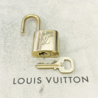 Louis Vuitton Cadenas Bag Charm Gold-plated