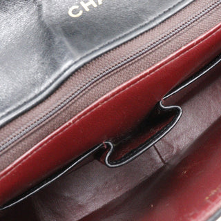 Chanel Vintage Classic Single Flap Bag Stitched Lambskin