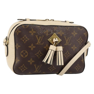 Louis Vuitton Saintonge Handbag Monogram Canvas with Leather